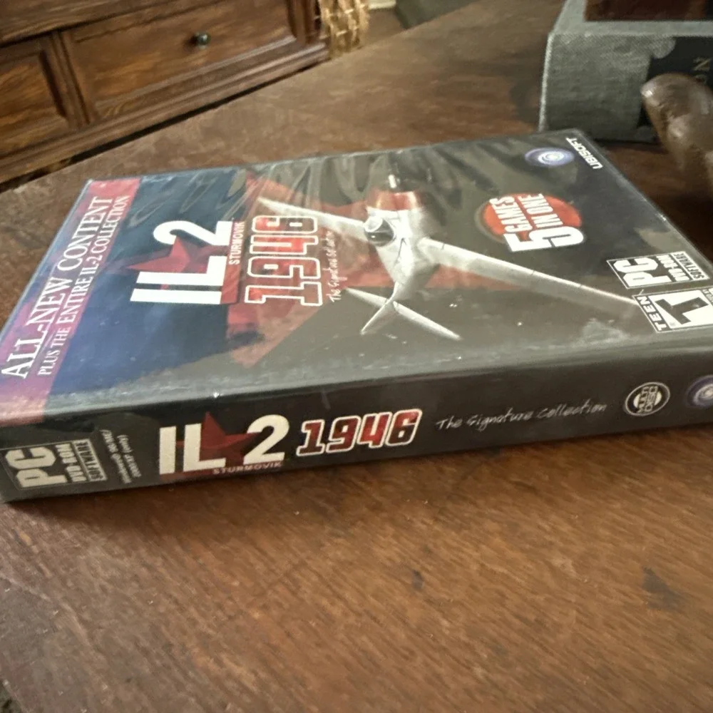 IL-2 Sturmovik 1946 PC Game DVD-ROM Ubisoft Flight Simulator 5 Games In One